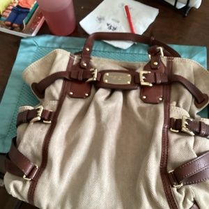MK canvas tote